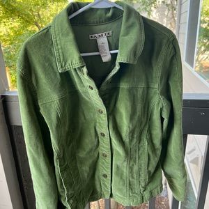 Green Corduroy A.M.I Jacket